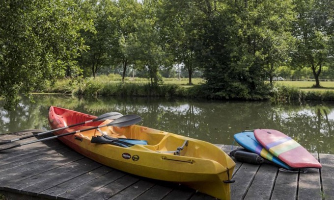 Bonnes House | Two family houses by a river plus a private pool