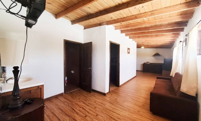 Valle de Guadalupe Villa | Two Bedroom Cabin with Access to Pool/Jaccuzzi and Restaurant Service