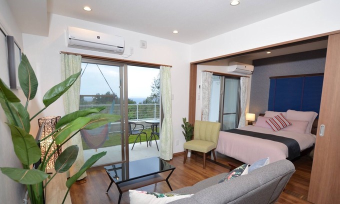 Motobu Apartment | TwoBedroom Apartment Ocean View Lower Floor / Kunigami-gun Okinawa