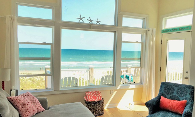 Surf City House | Unbelievable views! Oceanfront, 3 suites, Pool, Playground, king sleep number