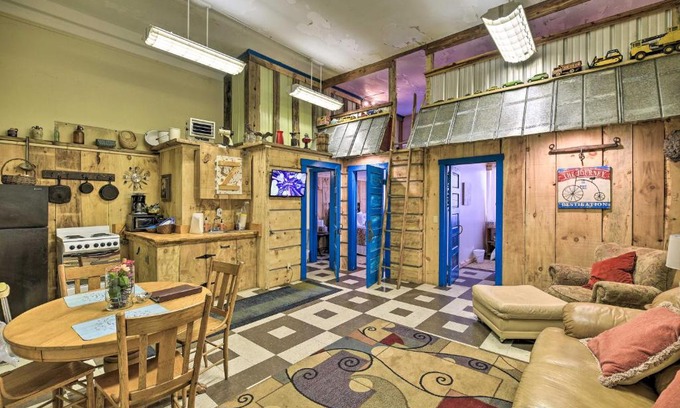 Wilcoe Apartment | Unique ATV Apartment in Remodeled Schoolhouse