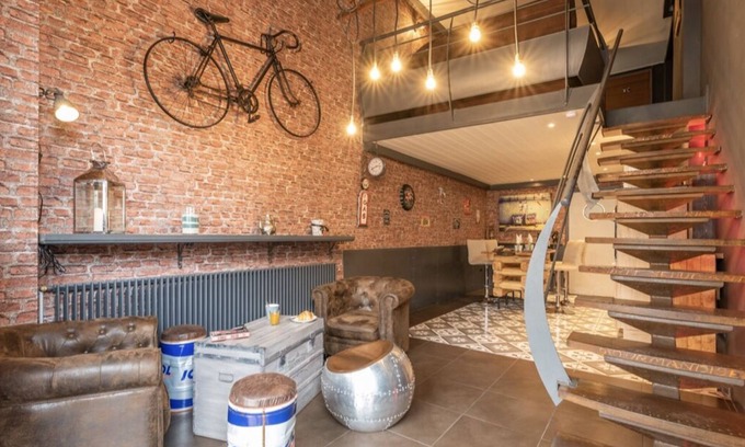 Le Puy-en-Velay Apartment | Unique industrial loft in city center 130m2, 3 bedrooms, ideal for a family