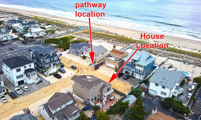 Mantoloking House | UNIQUE LOCATION! nONE HOUSE FROM PRIVATE BEACH.badges included!