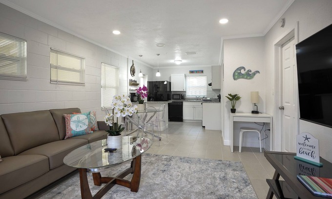 Cocoa Beach House | Updated Beach Home With Carport, Steps To The Sand