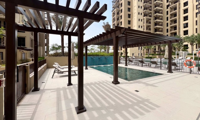 Umm Suqeim 3 Apartment | Upscale 2BR w Partial Burj Al Arab Views!