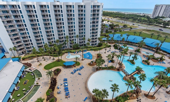 Indian Bayou Condo | Upscale Florida resort with Gulf views, beach access, pools, & modern amenities