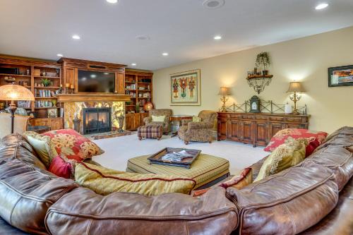 Orem House | Upscale Group Getaway in Orem with Private Hot Tub