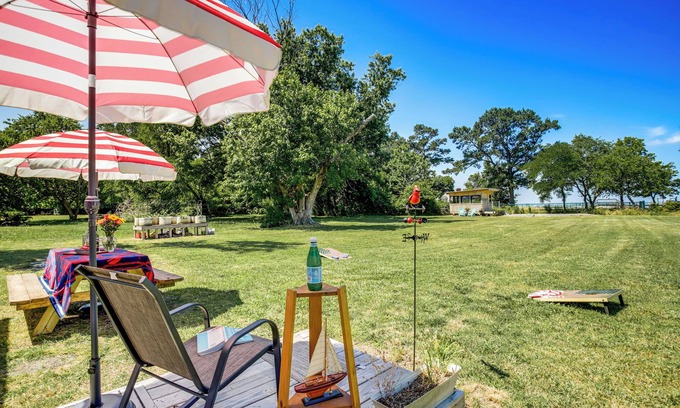 Chance House | Maryland Retreat: Walk to Bay, Beach & Boat Ramp!