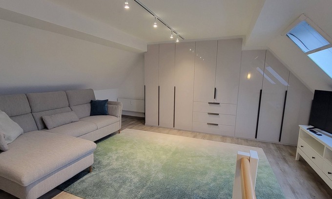 Buschvitz Apartment | Vacation apartment 51 - Idyllic living on two floors at Boddenhof Stedar