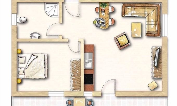 Kalifornien Apartment | Vacation apartment/apartment for 4 guests with 70m² in Schönberg (264692)