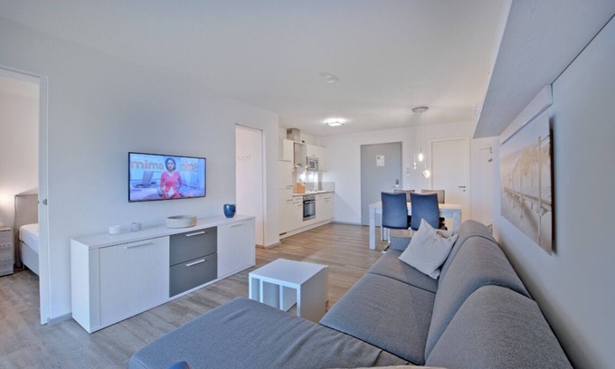 Krautsand Apartment | Vacation apartment with Elbe view - 3.12