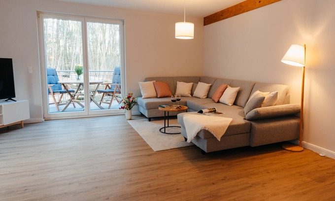 Ratzeburg Condo | Vacation apartment in the middle of the forest at Ratzeburger Küchensee