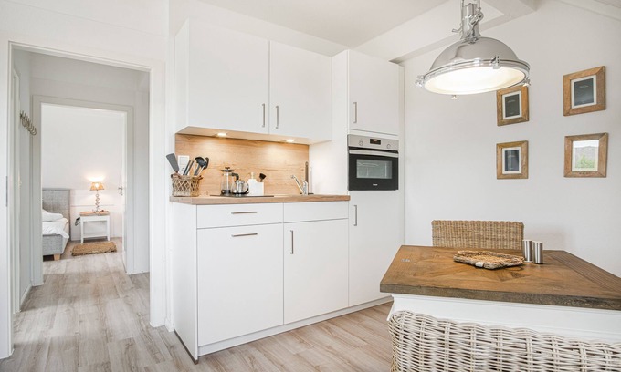 Ostersiel Apartment | Vacation apartment "Tümmler" - relaxed vacation with a view on the top floor