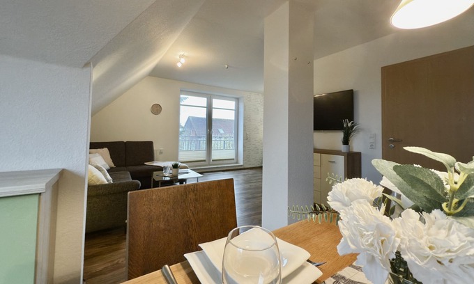 Carolinensiel Apartment | Vacation apartment with approx. 54sqm, for up to 2 persons, on the outskirts of the village.