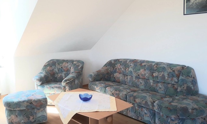 Naila Apartment | Vacation apartment with 2 bedrooms, balcony and panoramic view right on the edge of the forest