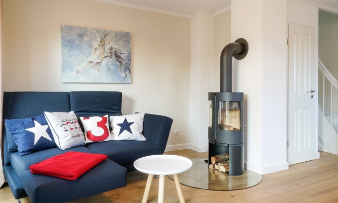 St. Peter-Ording House | Vacation home in Dorf - beach chair on the beach and at the house