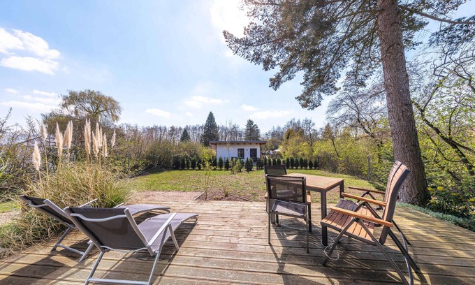 Muritz House | Vacation home Große Sommerliebe with fireplace for 3 people and dog