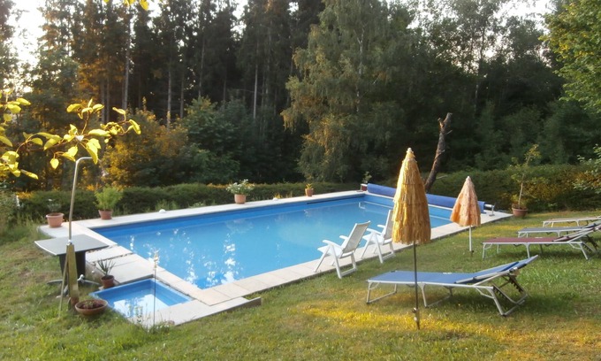 Zachenberg House | Vacation home in beautiful nature with large garden. Outdoor pool, for families, with pets