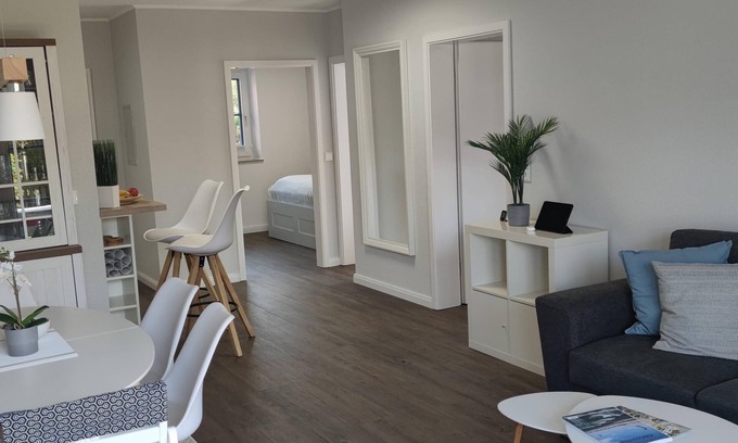 Petersdorf Apartment | Vacation home with garden, terrace and modern furnishings in Petersdorf