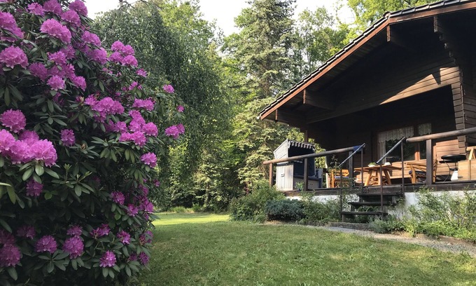 Wiehl House | Vacation home with garden directly on many hiking trails for rent
