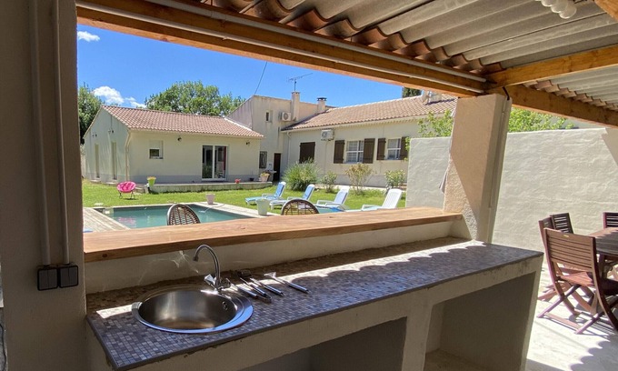 Maubec Ski Chalet | Vacation rental house with pool MAUBEC LS2-188