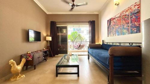 Siolim Apartment | Ventura Solaria- 1BHK with Pool
