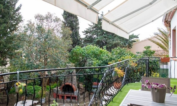 Hyeres City Centre Villa | Very comfortable accommodation of 88 m2, wifi, air conditioning, large garden