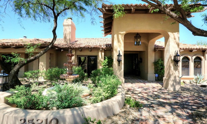 Happy Valley Ranch House | Very Private and Beautiful 3/3 hacienda resort style home in North Scottsdale