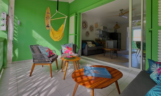 Orient Bay Apartment | Very quiet and cozy condo located in Orient Bay walking distance from the beach.