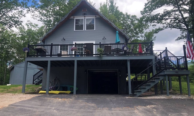 Moultonborough Ski Chalet | Very spacious 3 bedroom family owned home. The summer and winter fun is endless!