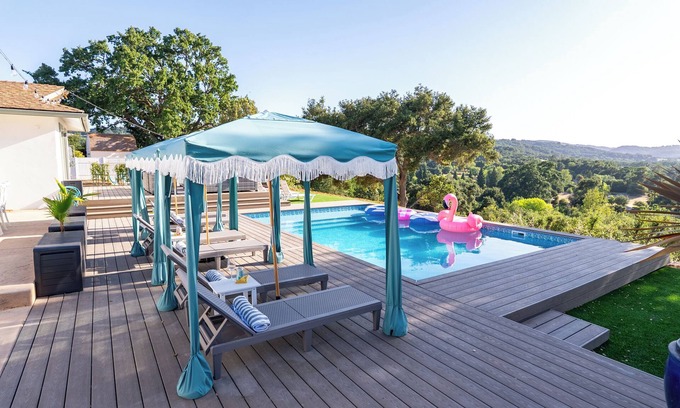Templeton Other | Vibrant 3.5-acre Paso Escape with Pool, Hot Tub & Views!