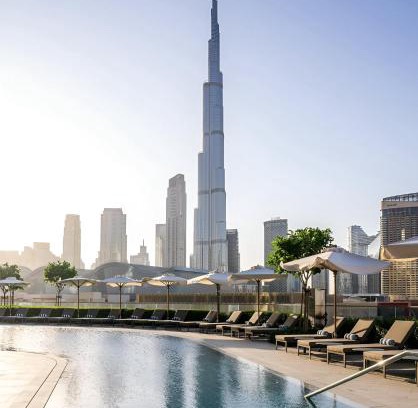 Downtown Dubai Apartment | Vida Dubai Mall - Incredible Pool with Burj Khalifa View - 2 Bedroom - Direct Access To Dubai Mall