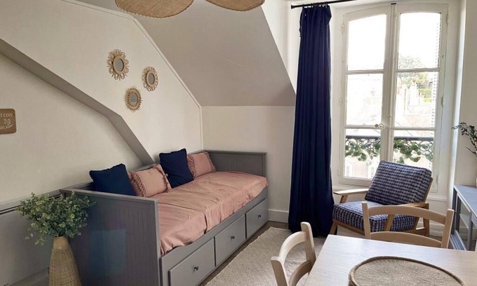 Blois Apartment | View of the Toits de Blois - hyper-centre of Blois