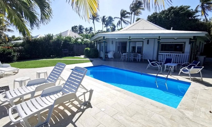 Saint-Francois Villa | Villa à Saint-François G132A 3 ch piscine vue mer