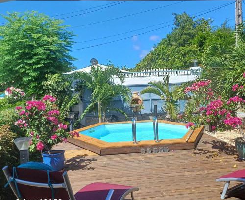 Bouillante Villa | Villa élégante à Bouillante avec piscine privée