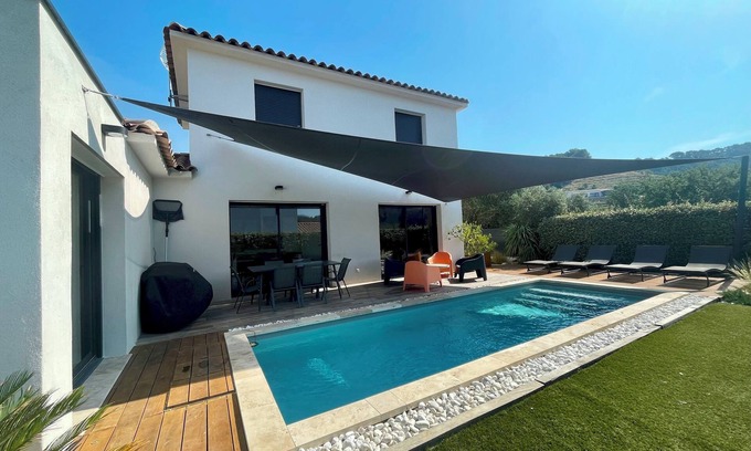 Le Castellet Villa | Villa 3 chambres, piscine, petanque, clim