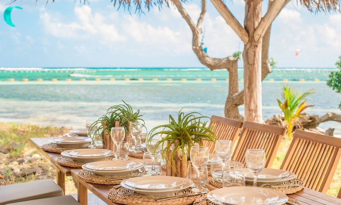 Le Francois Villa | Villa Anagani, Cap Est villa rental, swimming pool, beach, sea view