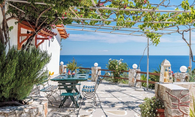 Xanthi Region Villa | Villa Anagennisis, a beautiful villa with semi-private beach and amazing view