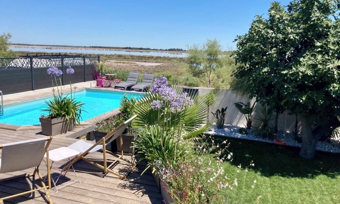 Le Grau-Du-Roi Villa | Villa Avec Piscine, vue Magnifique sur la Camargue