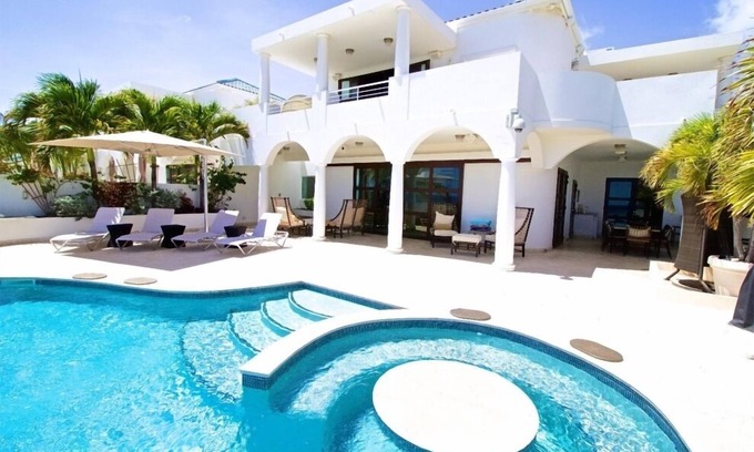 Maho Villa | Villa Bahari | Beach Front - Located in Wonderful Cupecoy with Private Pool