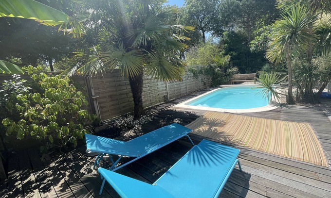 Saint-Brevin-l'Ocean Villa | Villa Balnéaire Avec Piscine ; Plage et Commerces à Pied