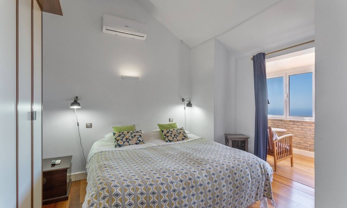Santa Brigida Apartment | 'Villa bandama golf Valleseco-09' with sea views, Wi-Fi and air conditioning