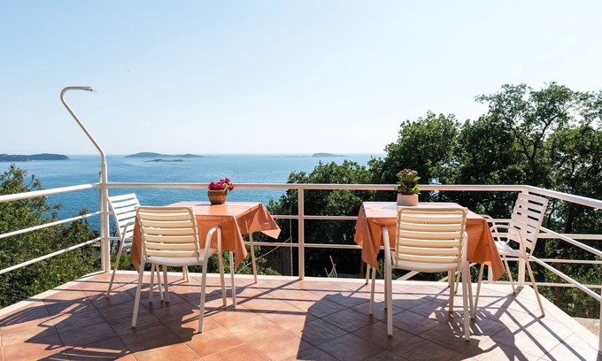 Mlini Apartment | Villa Barbara - Comfort Studio with Terrace and Sea View (br. 1)