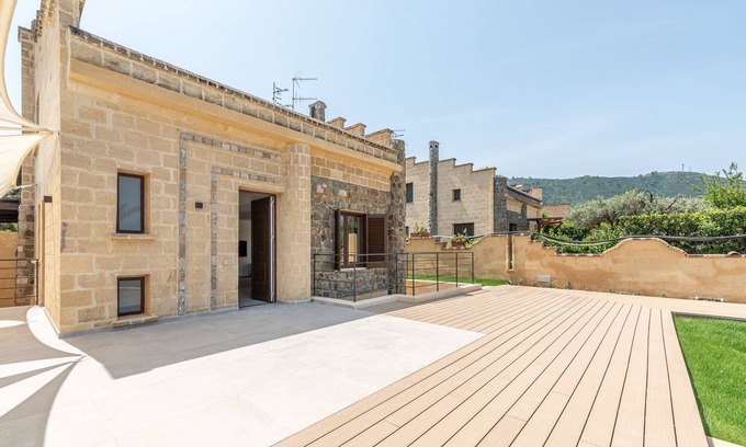 Mazzaforno Villa | Villa Bay Emirs | Modern Sicilian Haven | Lush Garden Oasis | Cefalù Seaside.