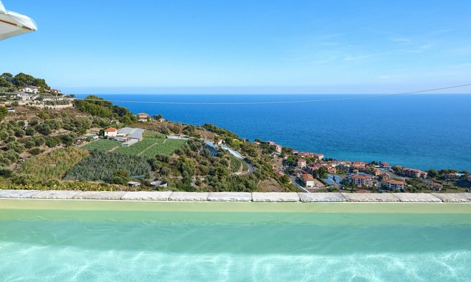 Costarainera Villa | Villa Bella Costarainera: for exclusive use, with private swimming pool, 3 bedrooms, sea-view