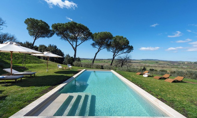 Buonconvento Villa | Villa Bergamotti | Pool, Comfort and View