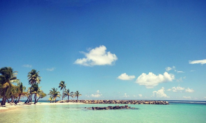 Sainte-Anne Villa | Villa Bois d Amour, sea view, white sand beach, kite surfing, river ,.
