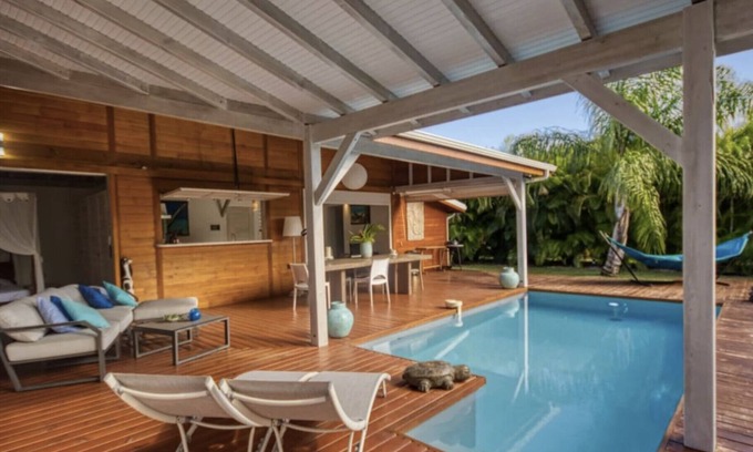 Saint-Francois Villa | Villa Bouddha 1, peace and quiet in a green setting