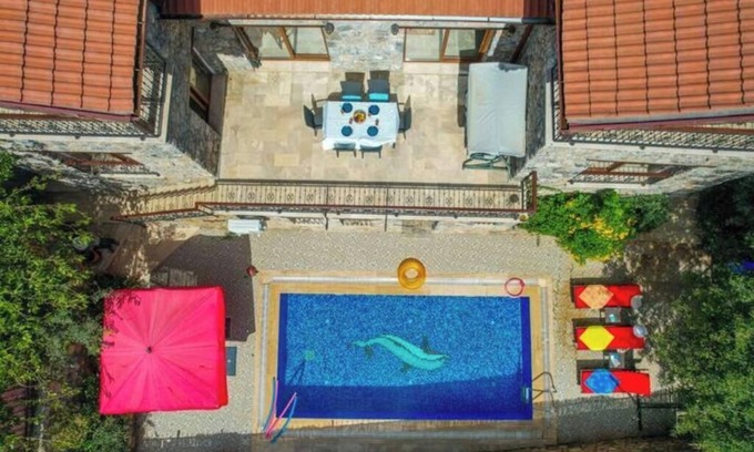 Fethiye Apartment | Villa Candy Stone, 8 Person Private Pool Villa
