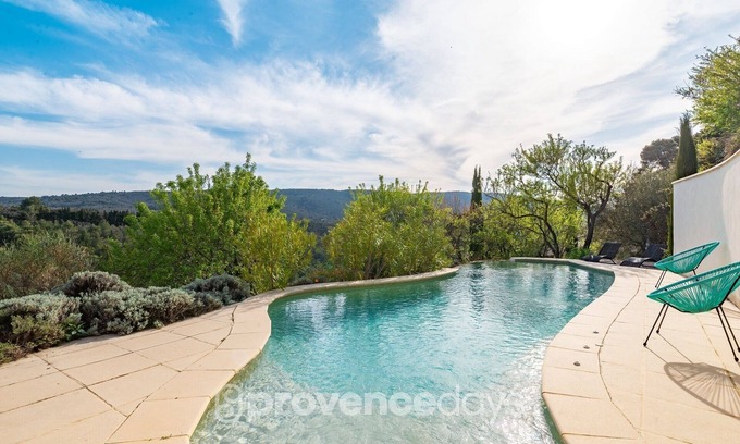 Bonnieux House | Villa Castelas, Bonnieux - Villa for 4 with stunning views and endless pool
